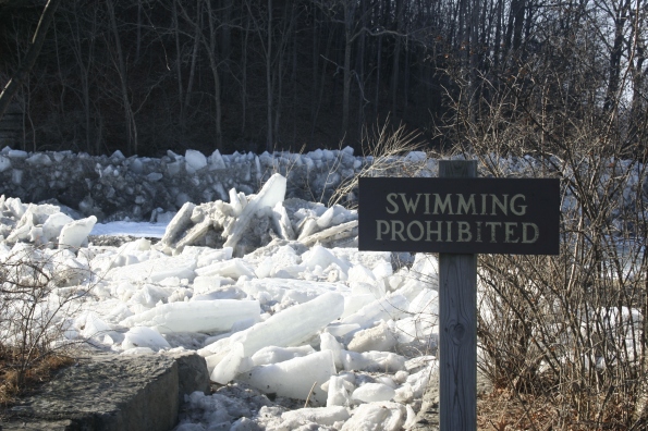 Swimming prohibited